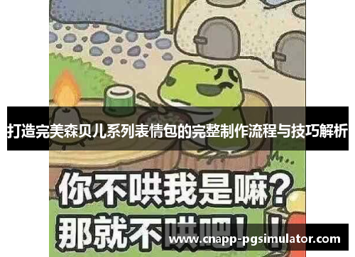 打造完美森贝儿系列表情包的完整制作流程与技巧解析